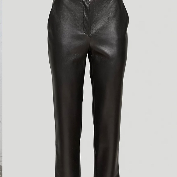 Babaton Command Pant Cropped Vegan Leather - Picture 4 of 7